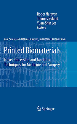 Couverture cartonnée Printed Biomaterials de 