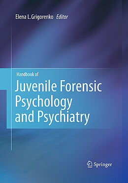 Couverture cartonnée Handbook of Juvenile Forensic Psychology and Psychiatry de 