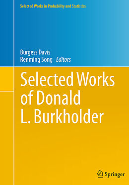 Couverture cartonnée Selected Works of Donald L. Burkholder de 