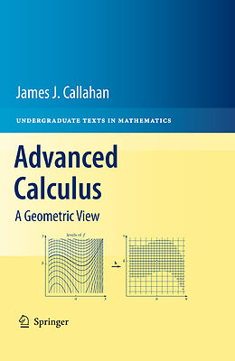 Couverture cartonnée Advanced Calculus de James J. Callahan