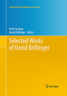 Couverture cartonnée Selected Works of David Brillinger de 