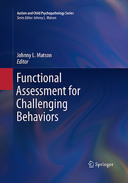 Couverture cartonnée Functional Assessment for Challenging Behaviors de 