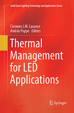 Couverture cartonnée Thermal Management for LED Applications de 