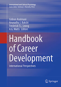 Couverture cartonnée Handbook of Career Development de 