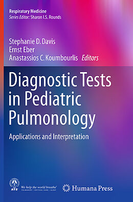 Couverture cartonnée Diagnostic Tests in Pediatric Pulmonology de 