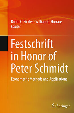 Couverture cartonnée Festschrift in Honor of Peter Schmidt de 