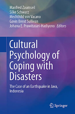 Couverture cartonnée Cultural Psychology of Coping with Disasters de 