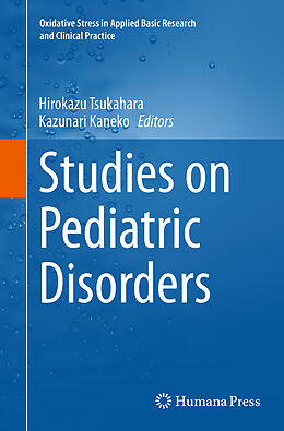 Couverture cartonnée Studies on Pediatric Disorders de 