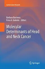 Kartonierter Einband Molecular Determinants of Head and Neck Cancer von 
