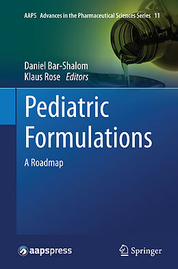 Couverture cartonnée Pediatric Formulations de 