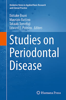 Couverture cartonnée Studies on Periodontal Disease de 