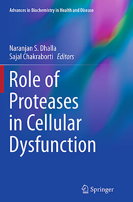 Couverture cartonnée Role of Proteases in Cellular Dysfunction de 