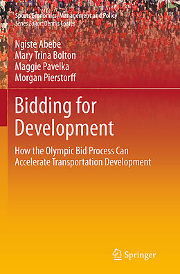 Couverture cartonnée Bidding for Development de Ngiste Abebe, Mary Trina Bolton, Maggie Pavelka