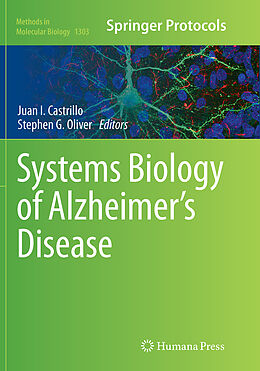 Kartonierter Einband Systems Biology of Alzheimer's Disease von 