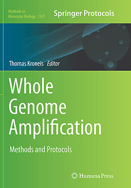 Kartonierter Einband Whole Genome Amplification von 