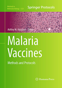 Couverture cartonnée Malaria Vaccines de 