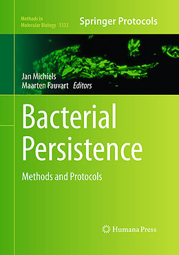 Kartonierter Einband Bacterial Persistence von 