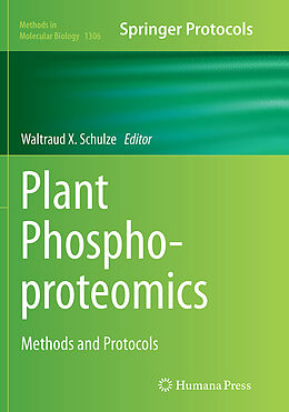 Kartonierter Einband Plant Phosphoproteomics von 