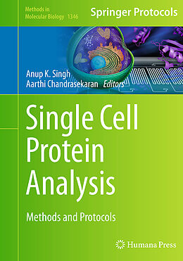 Couverture cartonnée Single Cell Protein Analysis de 