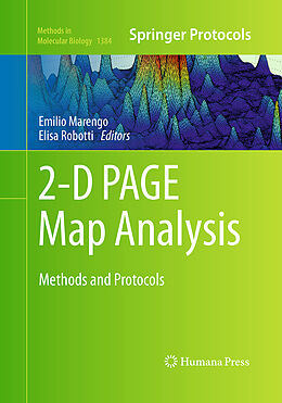 Kartonierter Einband 2-D PAGE Map Analysis von 