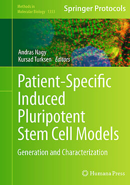 Kartonierter Einband Patient-Specific Induced Pluripotent Stem Cell Models von 