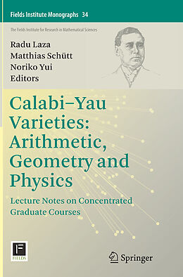 Kartonierter Einband Calabi-Yau Varieties: Arithmetic, Geometry and Physics von 