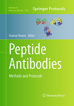 Couverture cartonnée Peptide Antibodies de 