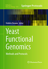 Kartonierter Einband Yeast Functional Genomics von 