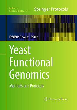 Kartonierter Einband Yeast Functional Genomics von 
