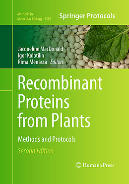 Kartonierter Einband Recombinant Proteins from Plants von 
