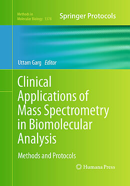 Kartonierter Einband Clinical Applications of Mass Spectrometry in Biomolecular Analysis von 