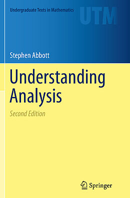 Couverture cartonnée Understanding Analysis de Stephen Abbott
