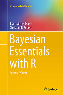 Couverture cartonnée Bayesian Essentials with R de Christian P. Robert, Jean-Michel Marin