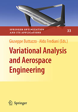 Couverture cartonnée Variational Analysis and Aerospace Engineering de Aldo Frediani, Giuseppe Buttazzo