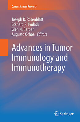 Kartonierter Einband Advances in Tumor Immunology and Immunotherapy von 