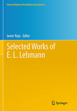 Couverture cartonnée Selected Works of E. L. Lehmann de 