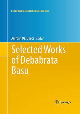 Couverture cartonnée Selected Works of Debabrata Basu de 