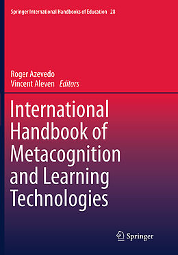 Couverture cartonnée International Handbook of Metacognition and Learning Technologies de 