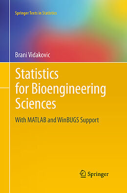 Kartonierter Einband Statistics for Bioengineering Sciences von Brani Vidakovic