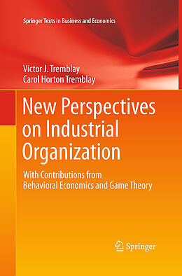 Couverture cartonnée New Perspectives on Industrial Organization de Carol Horton Tremblay, Victor J. Tremblay