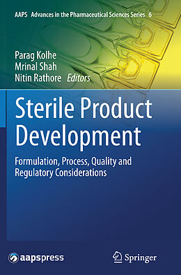 Couverture cartonnée Sterile Product Development de 