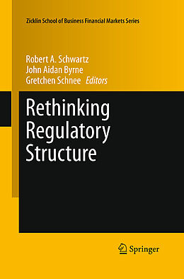 Couverture cartonnée Rethinking Regulatory Structure de 
