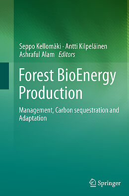 Kartonierter Einband Forest BioEnergy Production von 