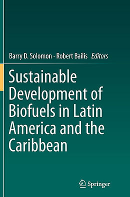 Couverture cartonnée Sustainable Development of Biofuels in Latin America and the Caribbean de 