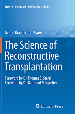 Couverture cartonnée The Science of Reconstructive Transplantation de 