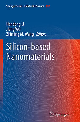 Kartonierter Einband Silicon-based Nanomaterials von 