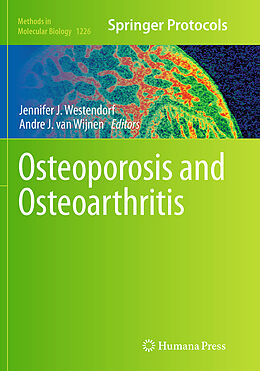 Couverture cartonnée Osteoporosis and Osteoarthritis de 