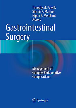 Couverture cartonnée Gastrointestinal Surgery de 