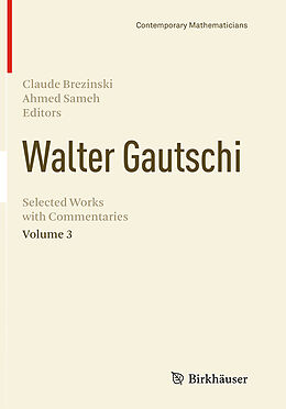 Kartonierter Einband Walter Gautschi, Volume 3 von 