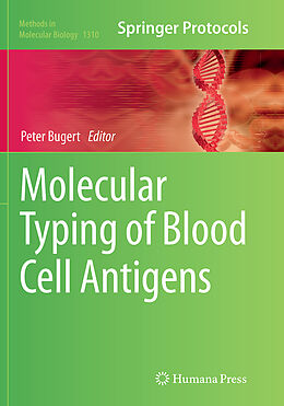 Kartonierter Einband Molecular Typing of Blood Cell Antigens von 